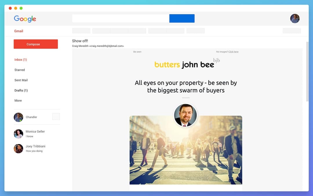 Email automation campaign for Butters John Bee Starberry