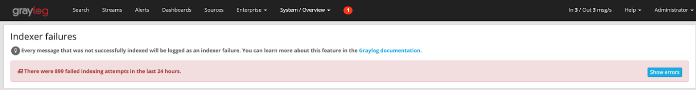 Indexer Failures