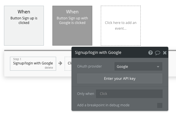 Bubble User Signup Workflow Walkthrough Tutorial