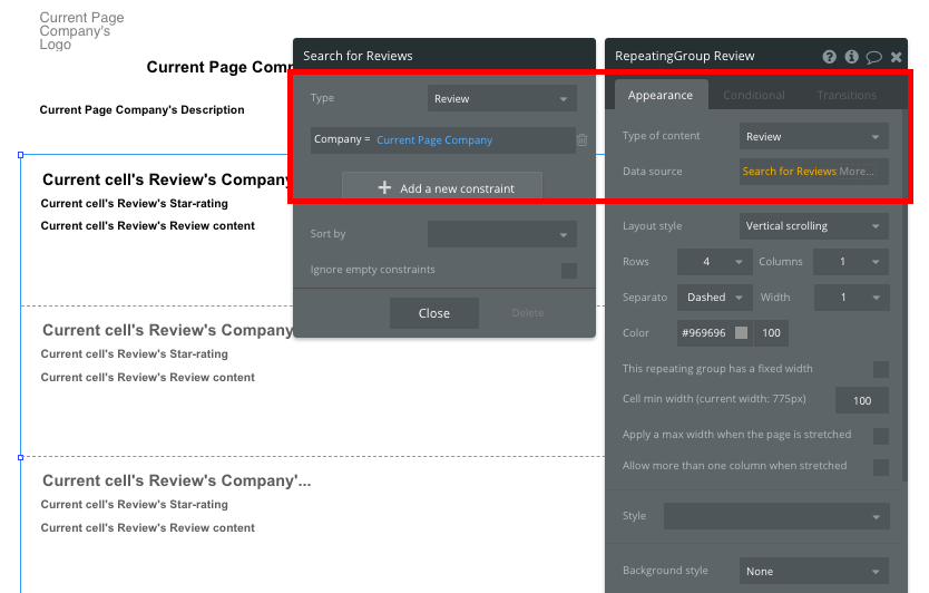 Bubble Glassdoor Clone Tutorial Walkthrough