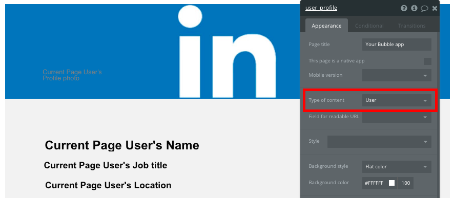 Bubble No Code LinkedIn Clone Walkthrough