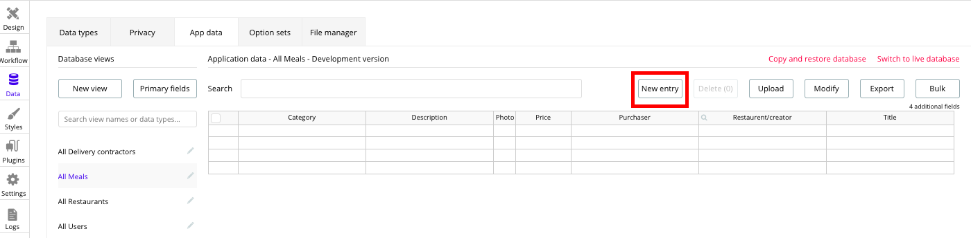 Bubble No Code Doordash Template Tutorial