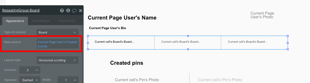 Bubble No Code Pinterest Tutorial Walkthrough