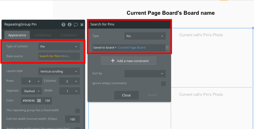 Bubble No Code Pinterest Tutorial Walkthrough