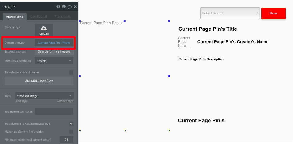 Bubble No Code Pinterest Tutorial Walkthrough