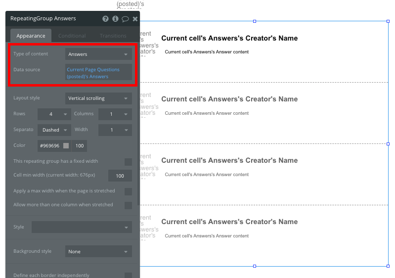 Bubble Quora No Code Question Answer Workflow