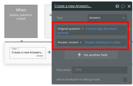 Bubble Quora No Code Create Answer Workflow