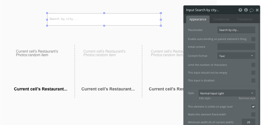 Bubble no code yelp clone tutorial template