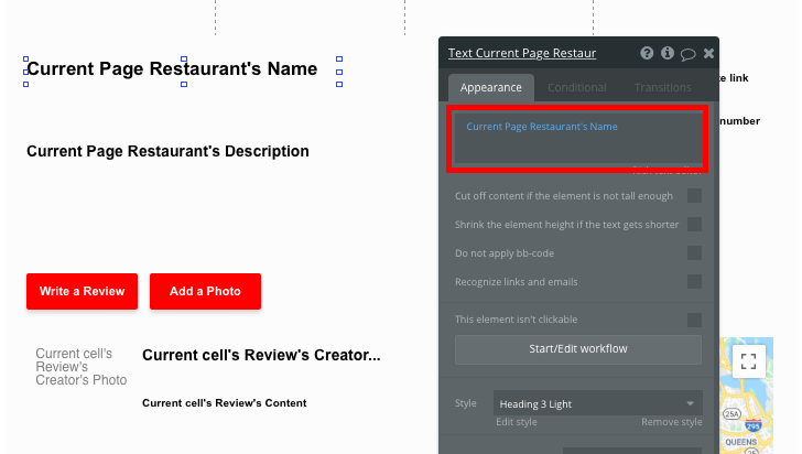 Bubble no code yelp clone tutorial template
