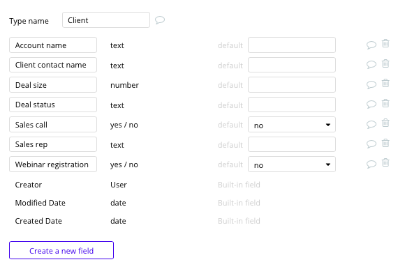 Bubble no code salesforce CRM clone tutorial walkthrough