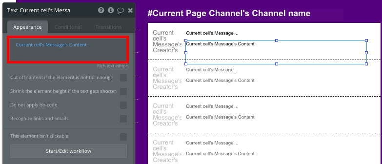 bubble no code slack clone tutorial walkthrough