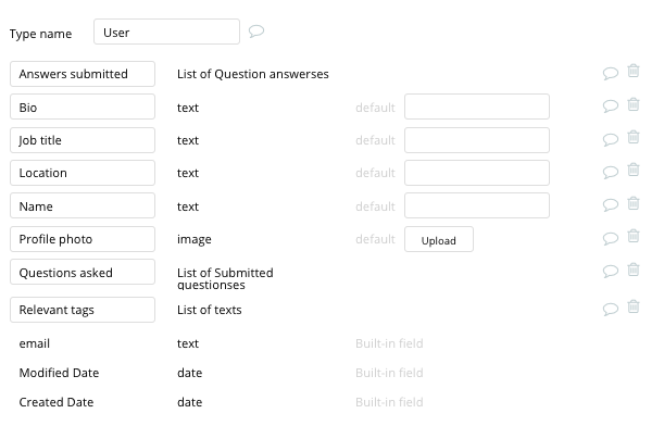 Stack Overflow Bubble Clone Data Types Walkthrough