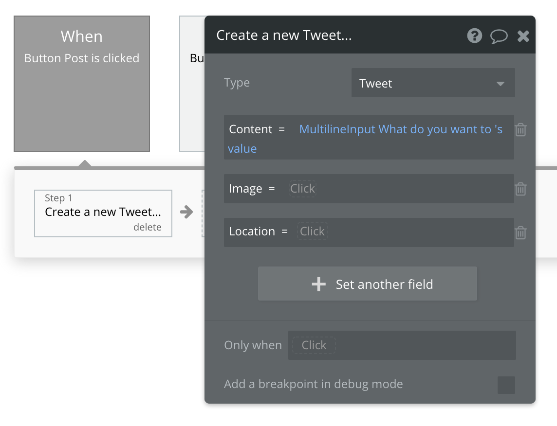Bubble No Code Twitter Walkthrough Tutorial