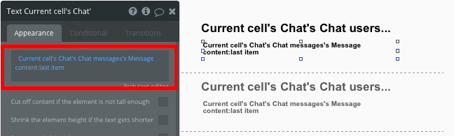 Display Last Message in Chat App Bubble Whatsapp Tutorial
