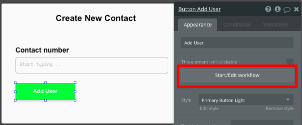 Bubble Workflow Walkthrough for Whatsapp clone chat app.