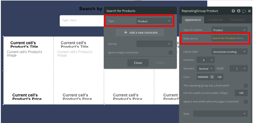 bubble no code amazon clone walkthrough tutorial