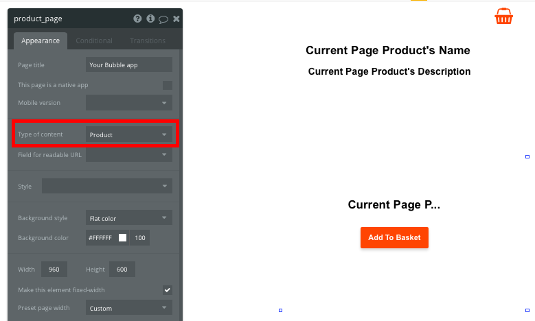 Bubble No Code Etsy Clone Product Page Walkthrough