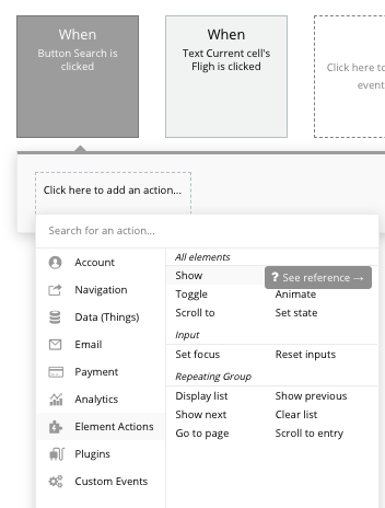Bubble No Code Expedia clone walkthrough tutorial