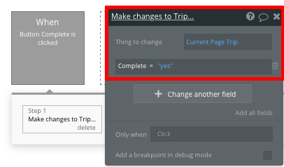 Bubble No Code Uber app workflow example