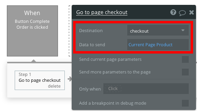 Bubble Tutorial Checkout Workflow