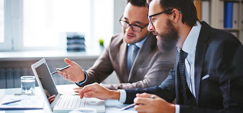 business men discussing how yo value a small business for sale in Australia
