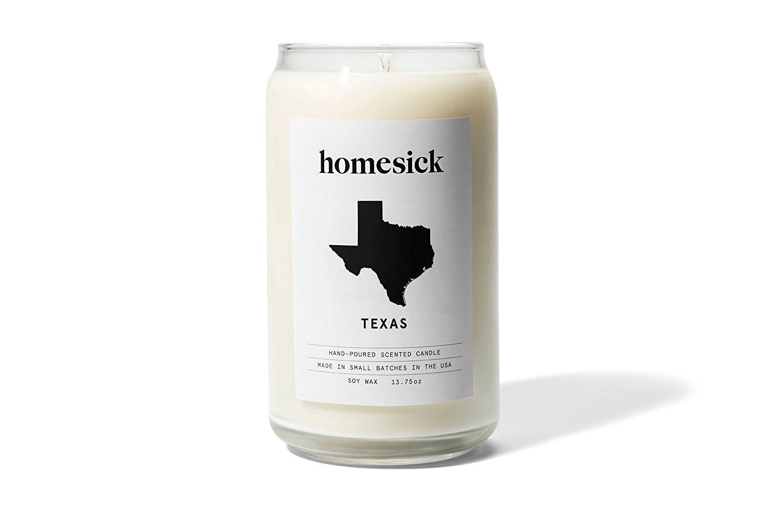 homesick scented Texas candle