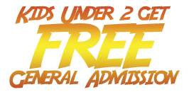 Free admission for kids under 2