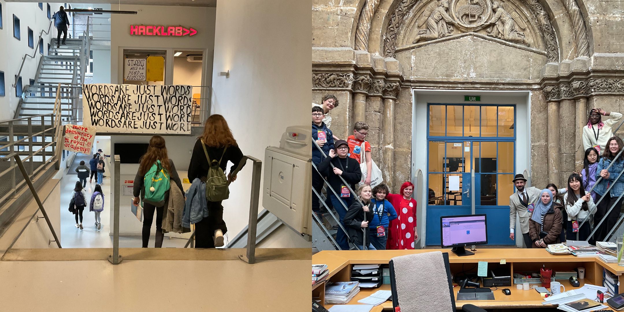 Talentklas op bezoek bij de KABK - Art-S-Cool.nl