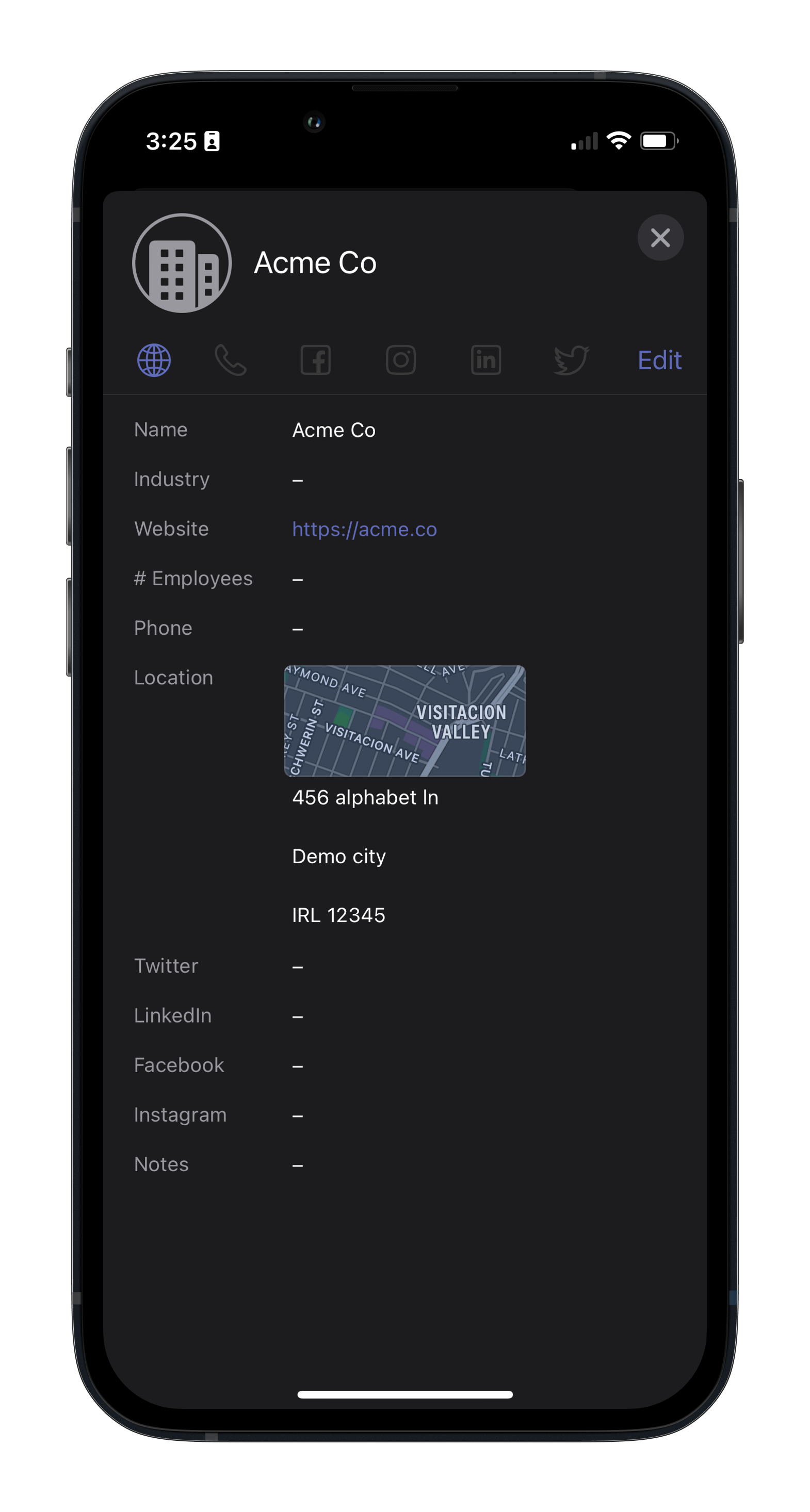 Image showcasing Add and edit organizations in the Streak iOS app - Streak