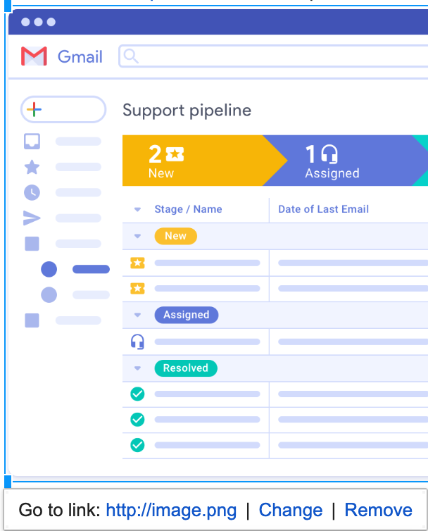 How to hyperlink in Gmail Streak