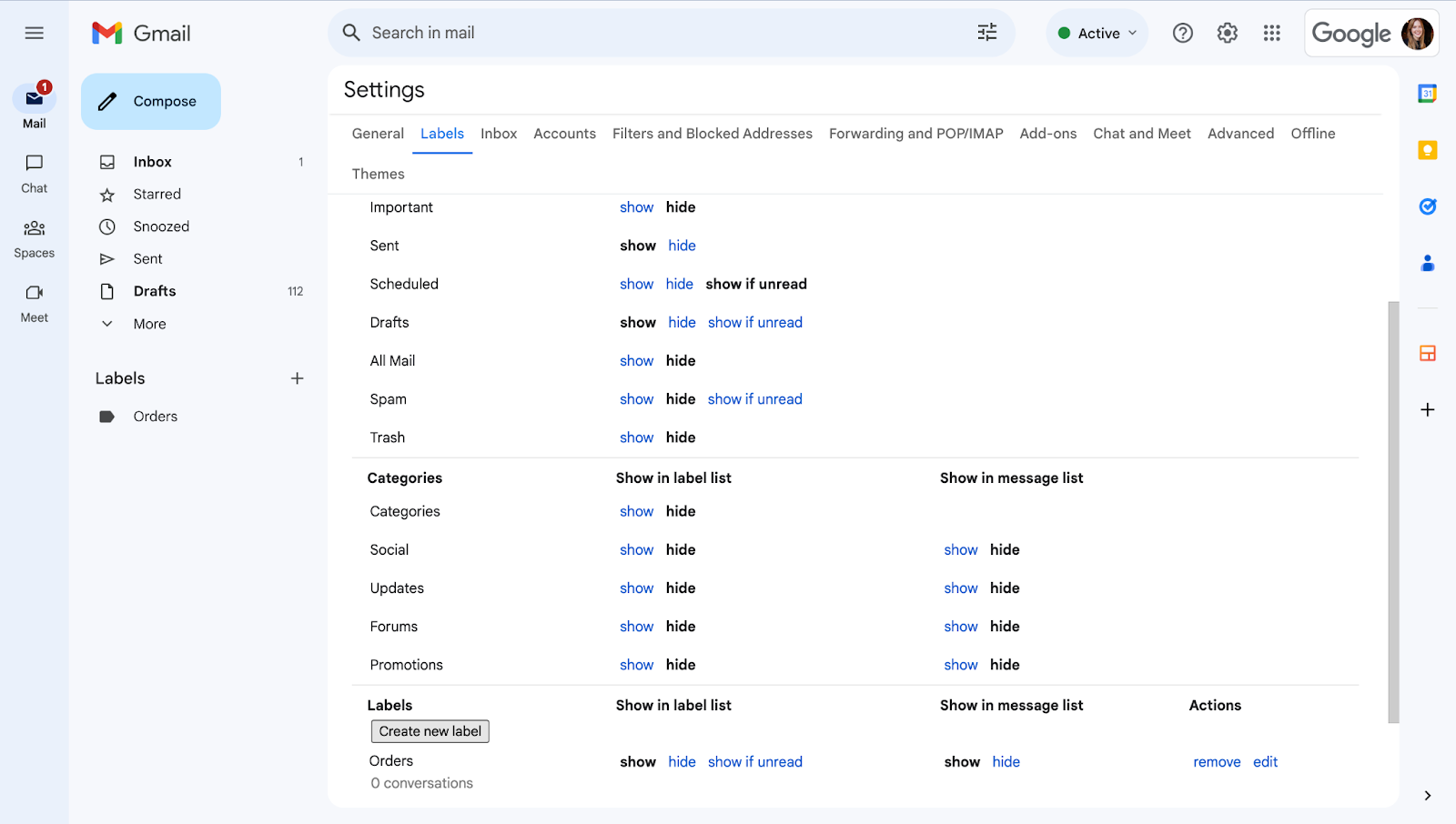 How to create folders in Gmail Streak