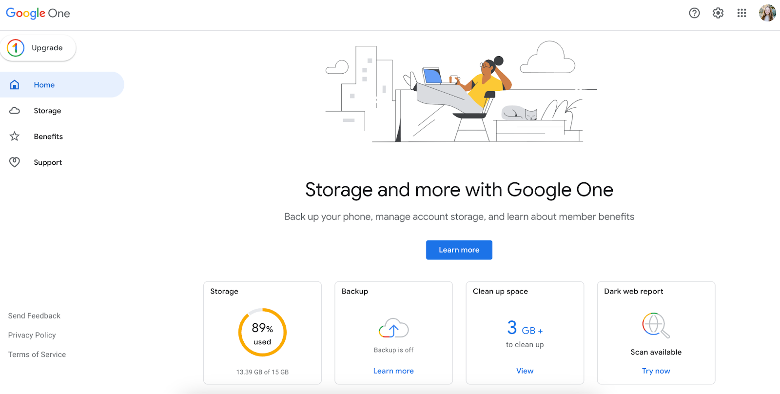 How to check your Gmail storage Streak