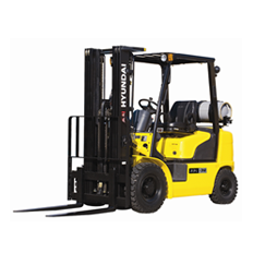 Hyundai Pneumatic Tire LP Powered Forklift