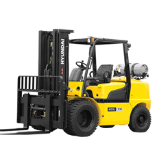 Hyundai Pneumatic Tire LP Powered Forklift