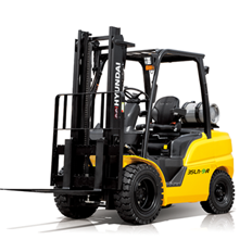 Hyundai Pneumatic Tire LP Powered Forklift