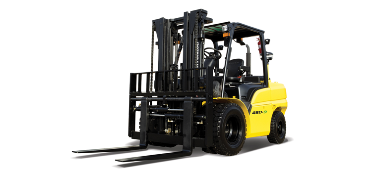 Hyundai Pneumatic Tire Diesel Powered Forklift