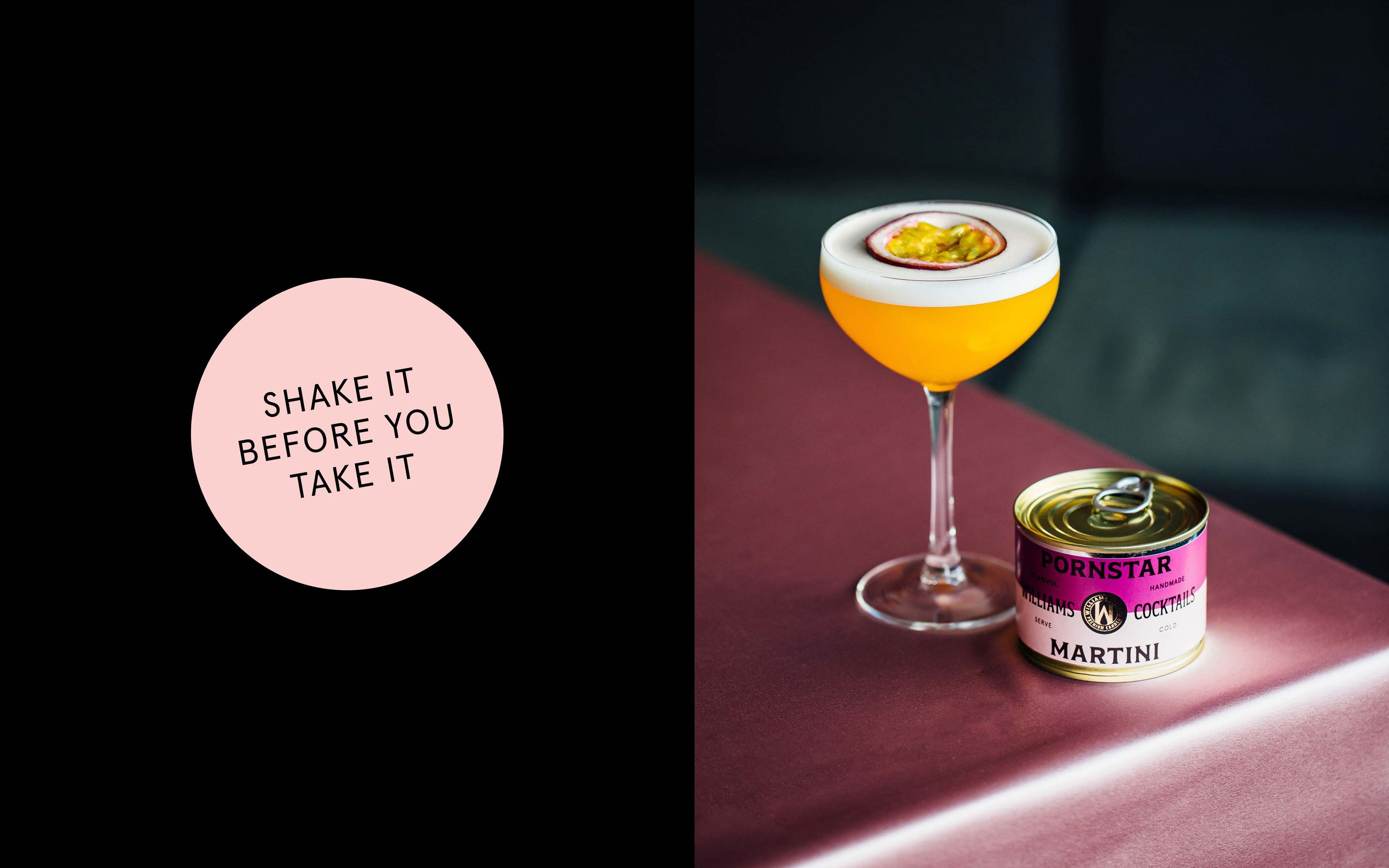 Williams Cocktails - Branding & Packaging