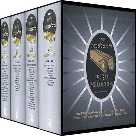 The Textual Source for the 39 Melachot of Shabbat