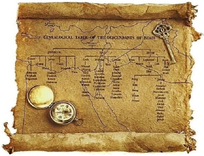 Decoding the Table of Nations: Reading it as a Map