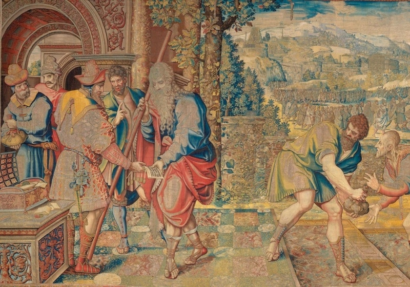 Abraham Negotiates to Buy the Cave of the Machpelah in the Promised