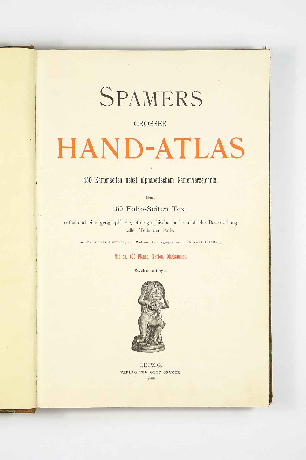 Spamers Grosser Hand-Atlas