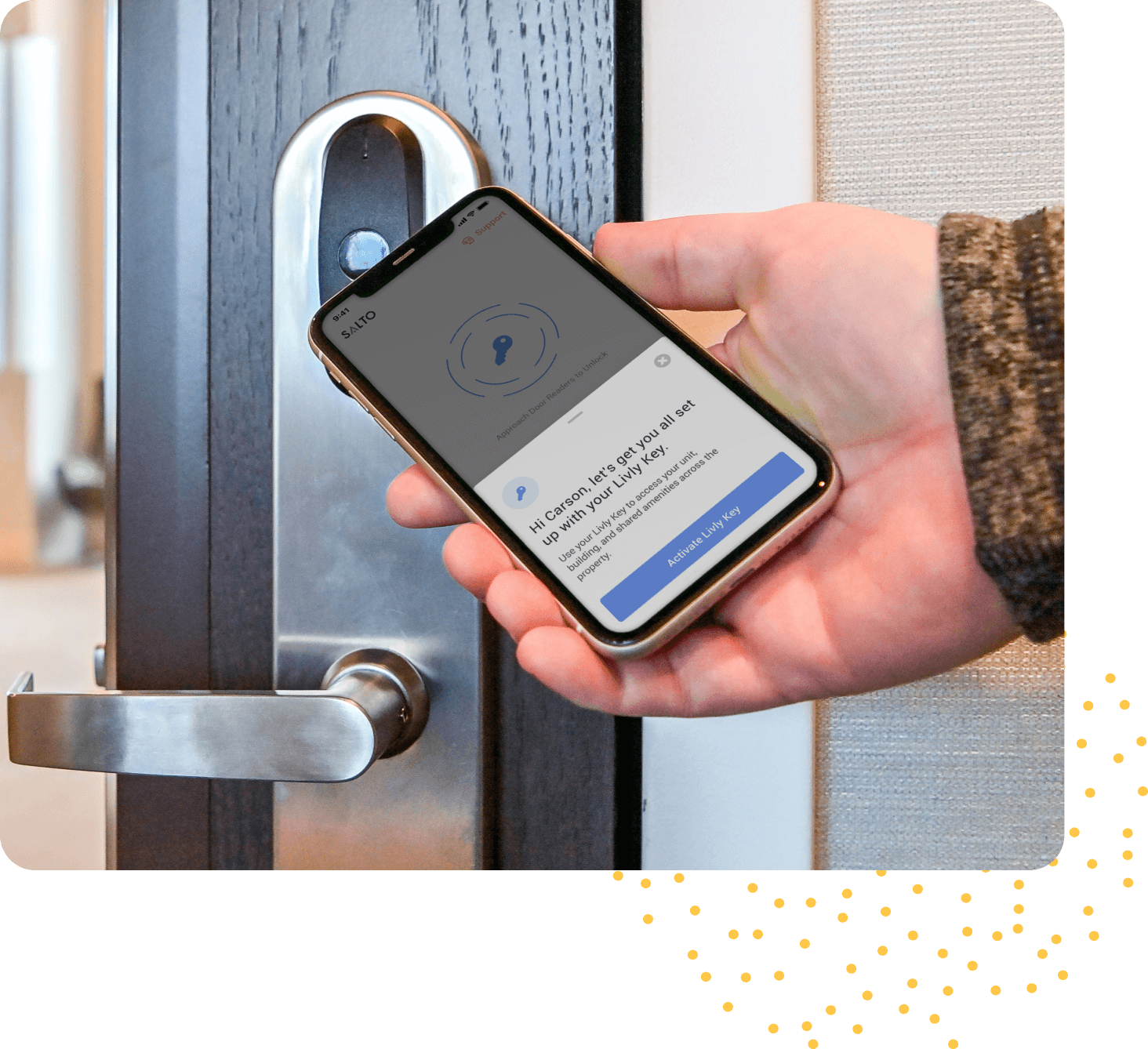 Secure smart access solutions for apartments