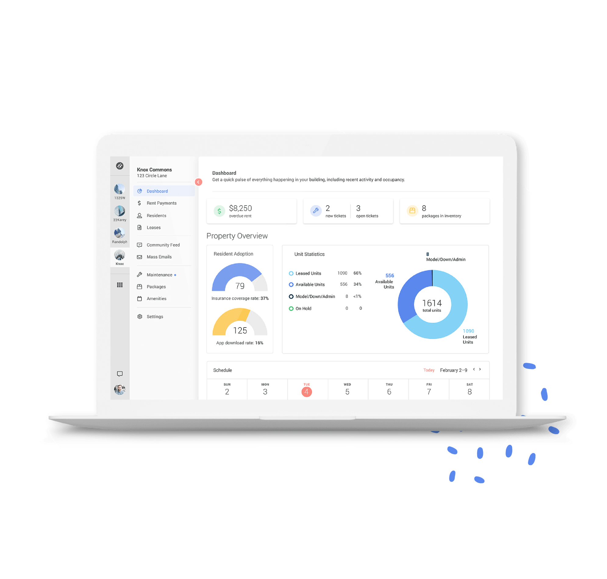 Modern tools for simple and smart property operations.
