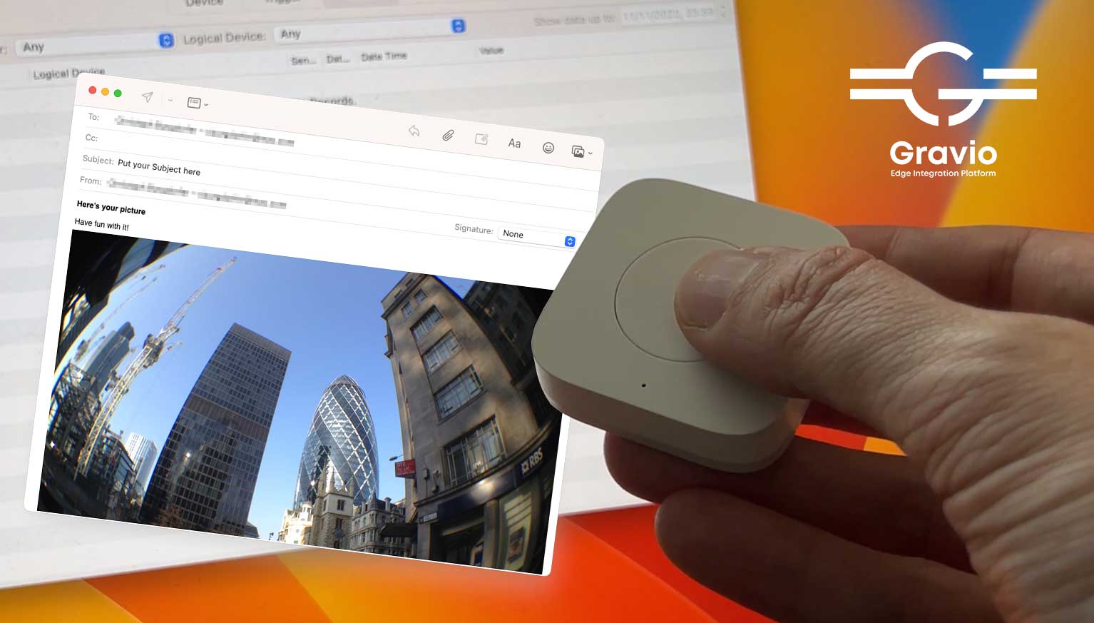 Tutorial: How to use Sensors to Trigger Photos and Send them via E-Mail