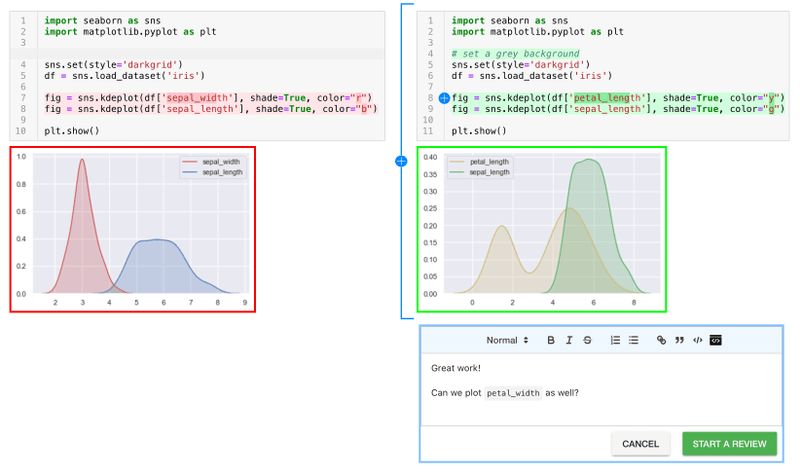 ReviewNB - Jupyter Notebook Code Reviews & Collaboration