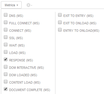 nav timing vs. heuristic