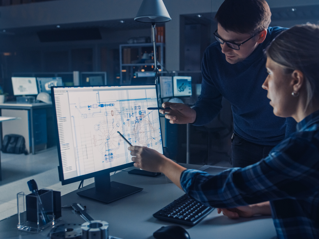 woman engaged in application performance monitoring