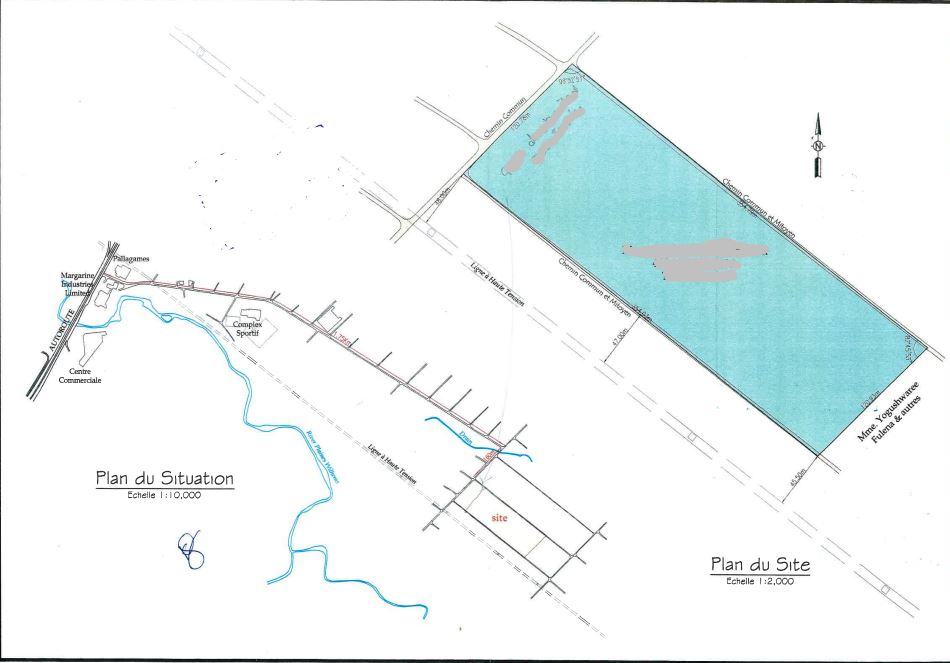 1 ARPENT OF AGRICULTURAL LAND FOR SALE AT TRIANON