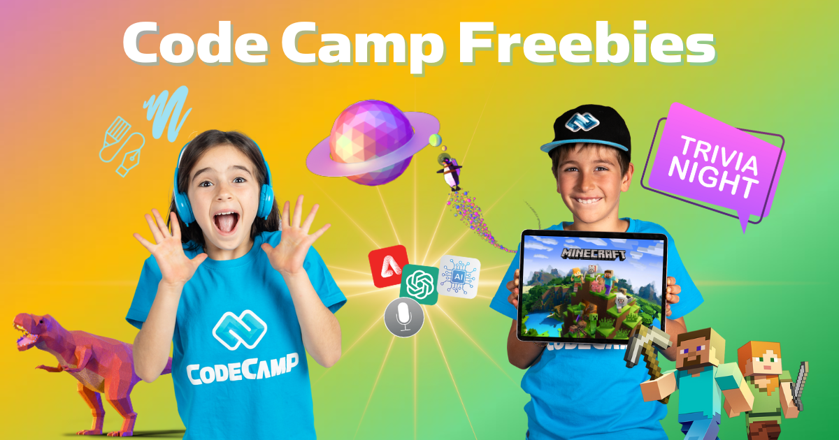 Code Camp Freebies image.
