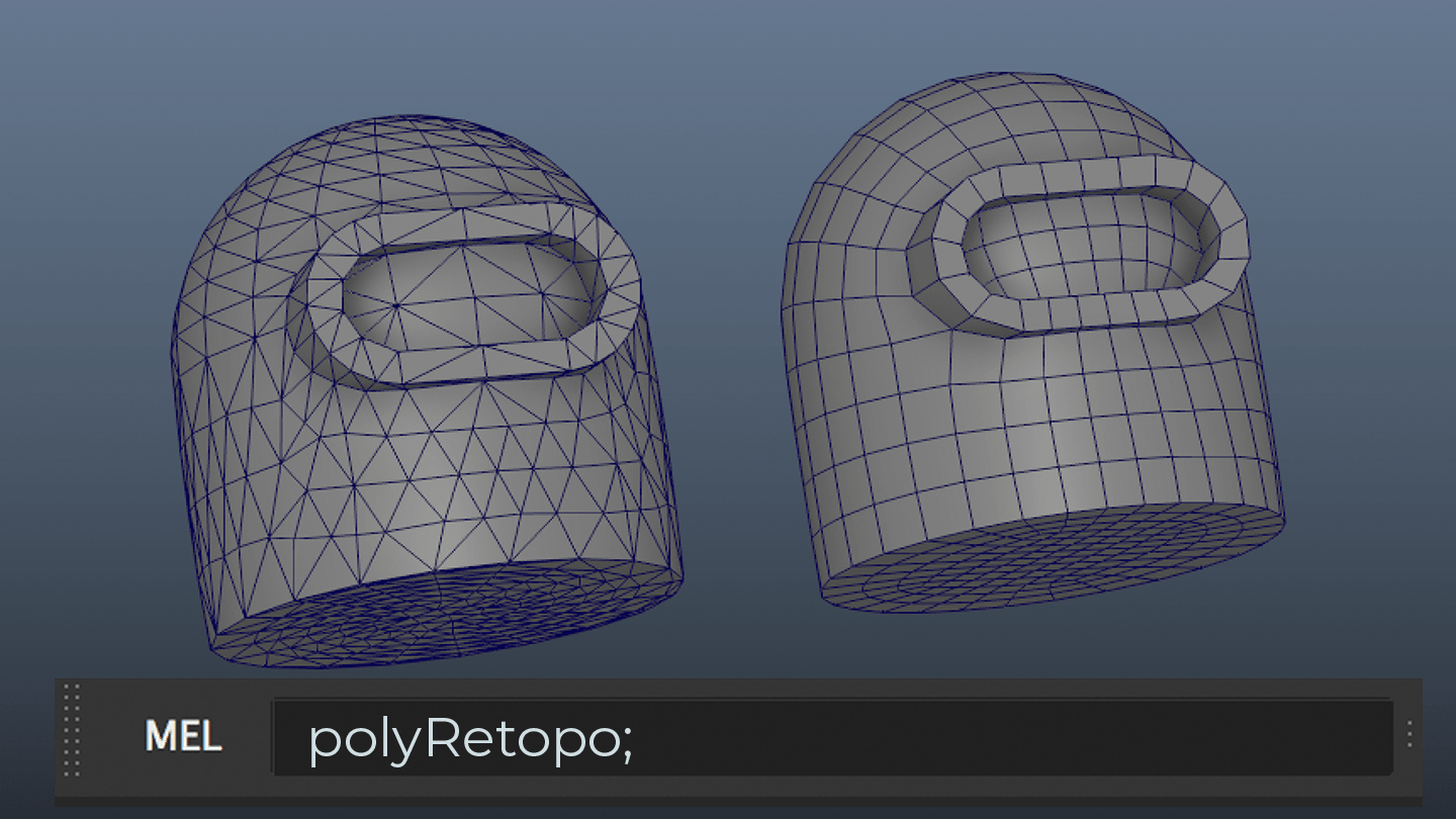 Maya Retopology polyRetopo